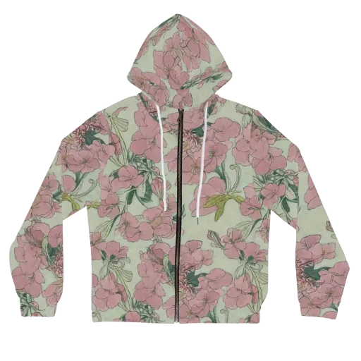 Rosewater Archive on a Women's Full-Zip Hoodie