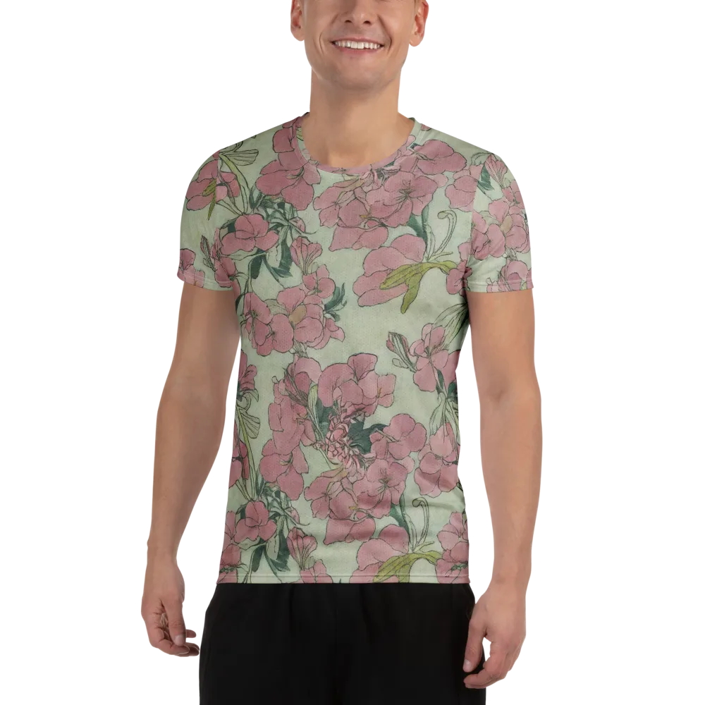 Rosewater Archive on Men's Athletic T-Shirt — Front