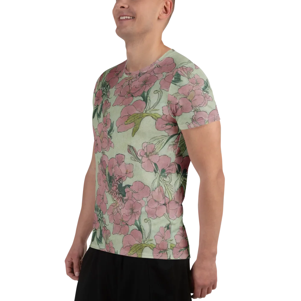 Rosewater Archive on Men's Athletic T-Shirt — Left
