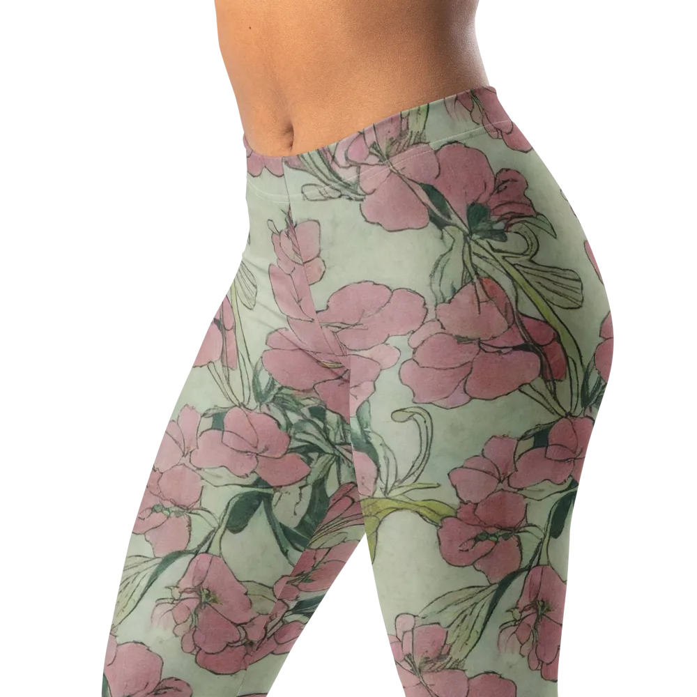Rosewater Archive on Leggings — Left Front