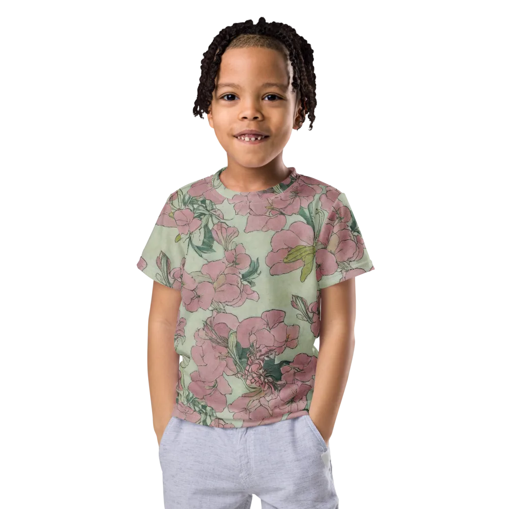 Rosewater Archive on Kids Crew Neck T-Shirt — Front