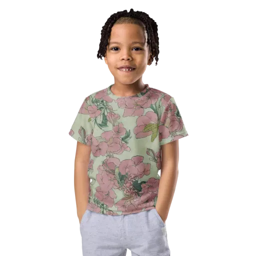 Rosewater Archive on a Kids Crew Neck T-Shirt