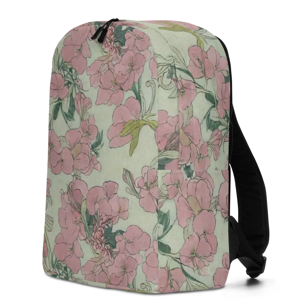 Rosewater Archive on Minimalist Backpack — Left