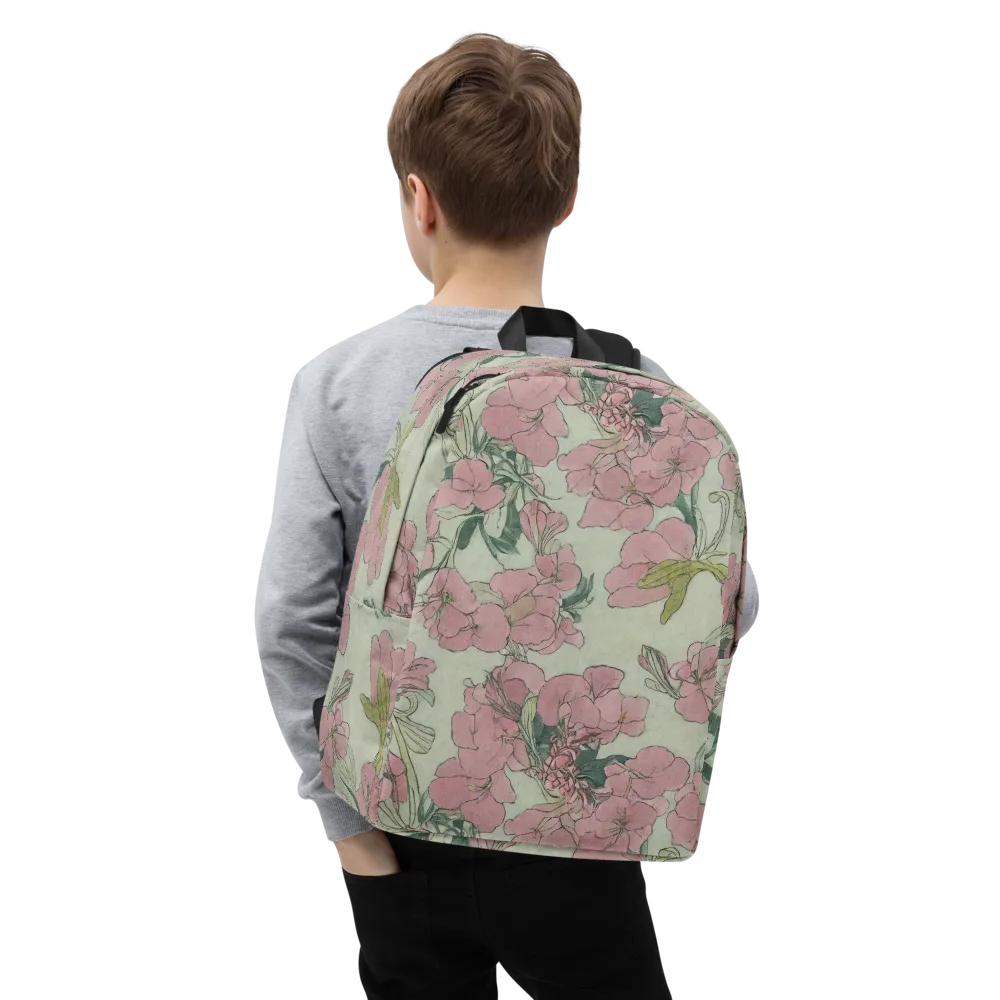 Rosewater Archive on Minimalist Backpack — Zoomed-in