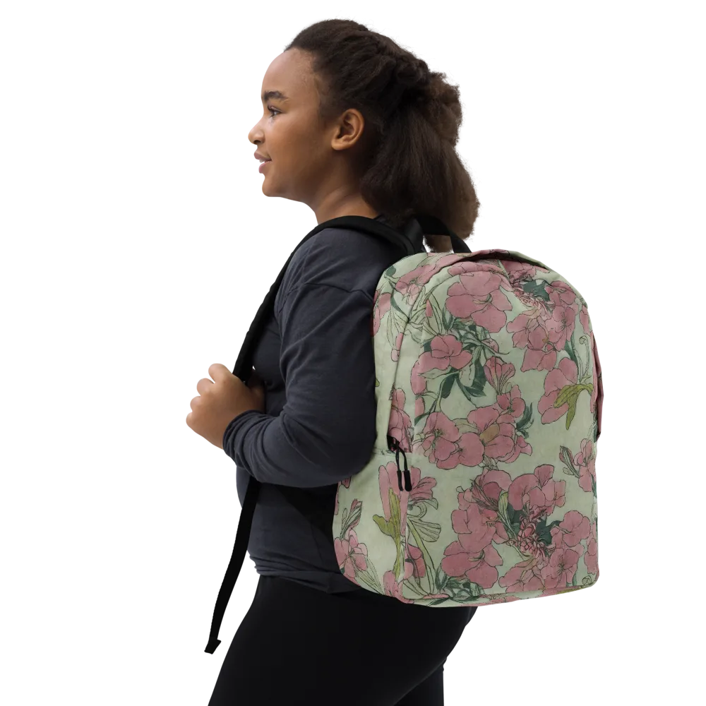 Rosewater Archive on Minimalist Backpack — Right Front