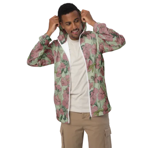 Rosewater Archive on a Men's Windbreaker