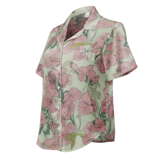 Rosewater Archive on a Women's Short Sleeve Pajama Top