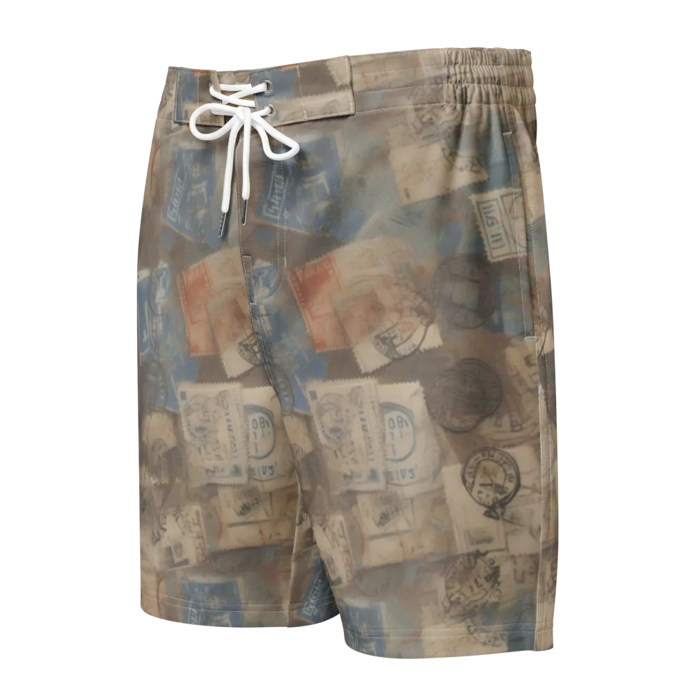 Air Mail Haze on Men's Board Shorts — Front