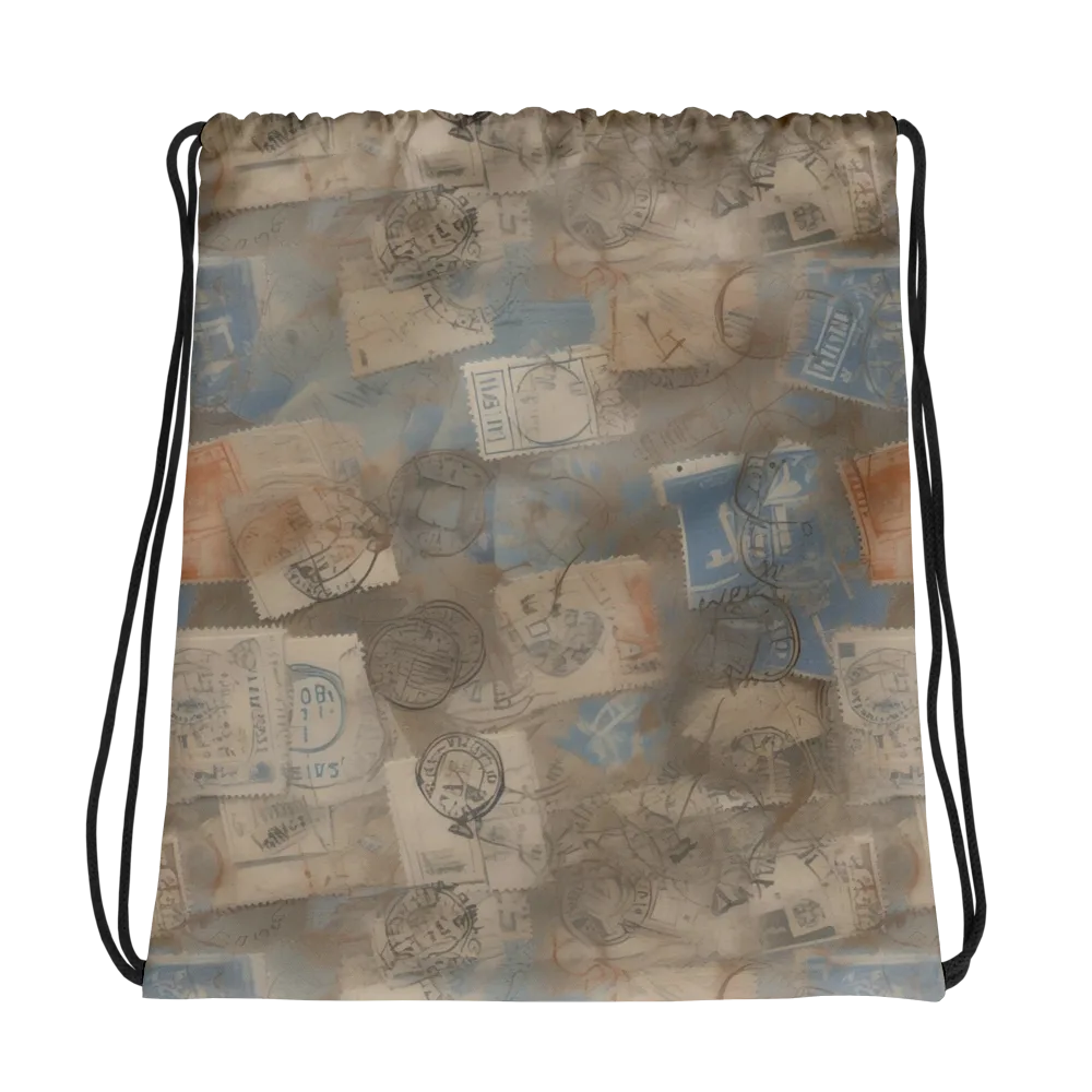 Air Mail Haze on Drawstring Bag — Photo