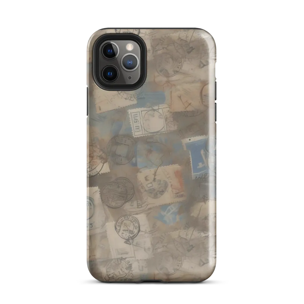 Air Mail Haze on Tough Case for iPhone® — Front
