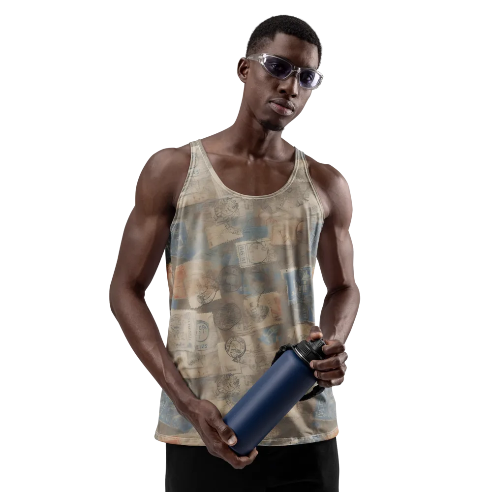 Air Mail Haze on Men's Tank Top — Front