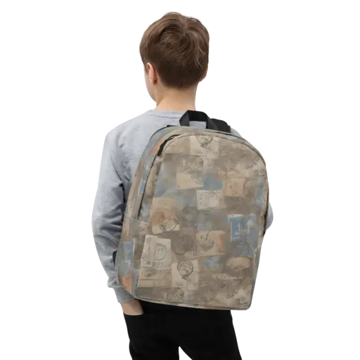 Air Mail Haze on a Minimalist Backpack