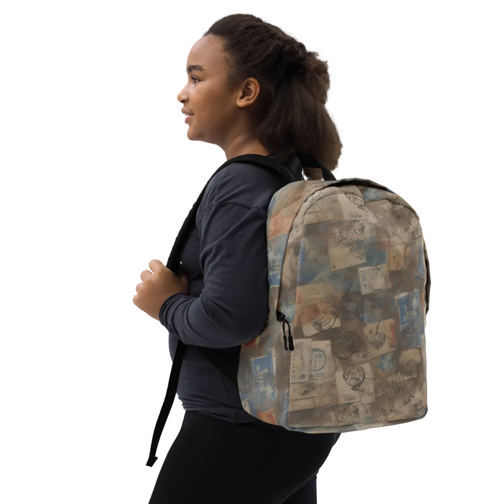 Air Mail Haze on Minimalist Backpack — Right Front