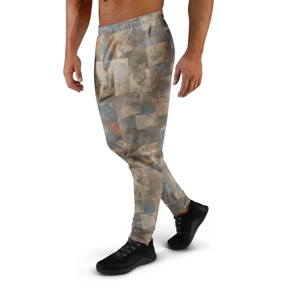 Air Mail Haze on Men's Joggers — Left