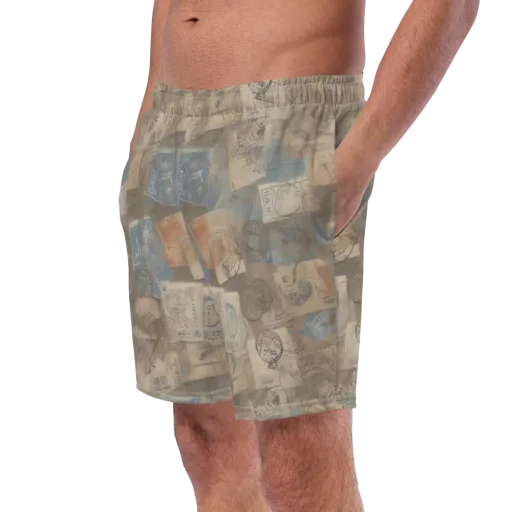 Air Mail Haze on a Swim Trunks