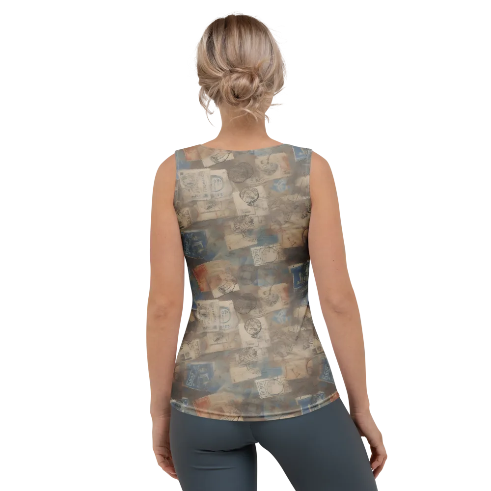 Air Mail Haze on Women's Tank Top — Back