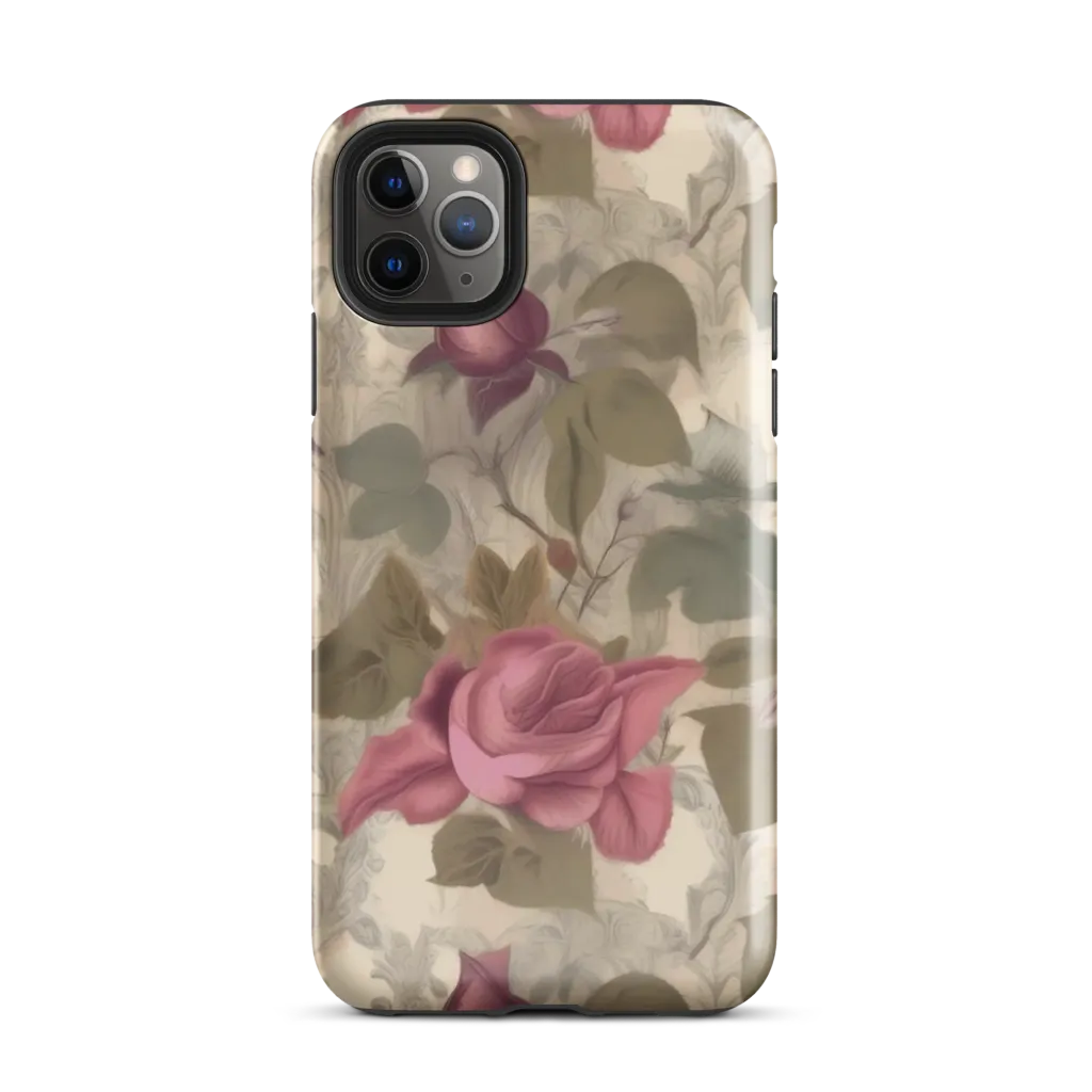 Rosewood Reverie on Tough Case for iPhone® — Front