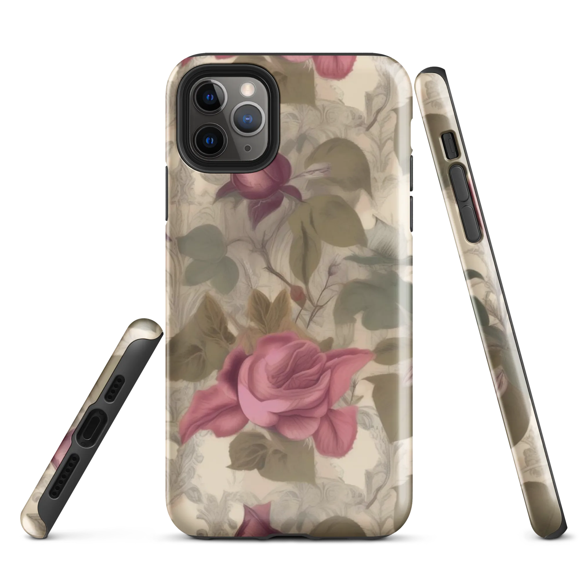 Rosewood Reverie on Tough Case for iPhone® — Front