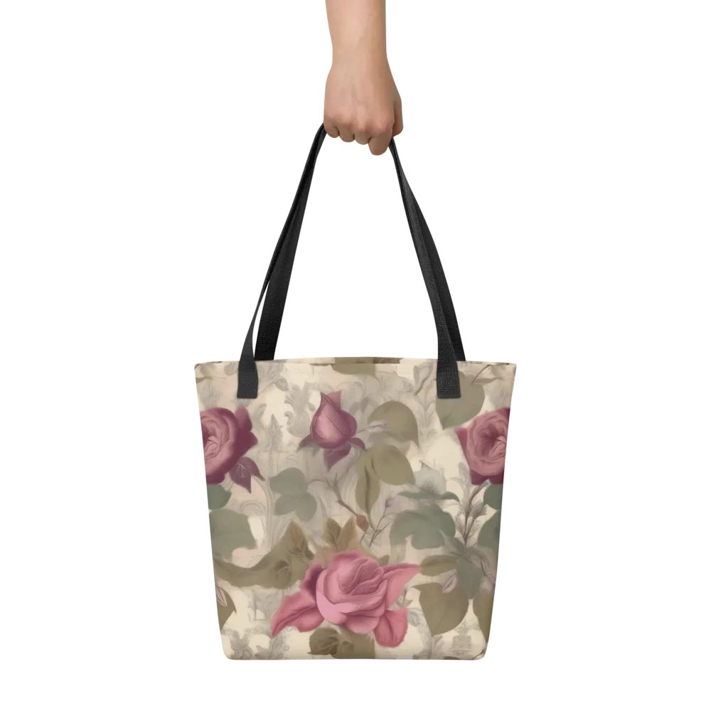 Rosewood Reverie on Tote Bag — Front