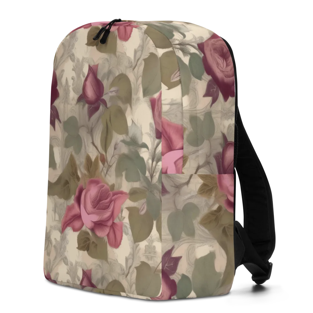 Rosewood Reverie on Minimalist Backpack — Left