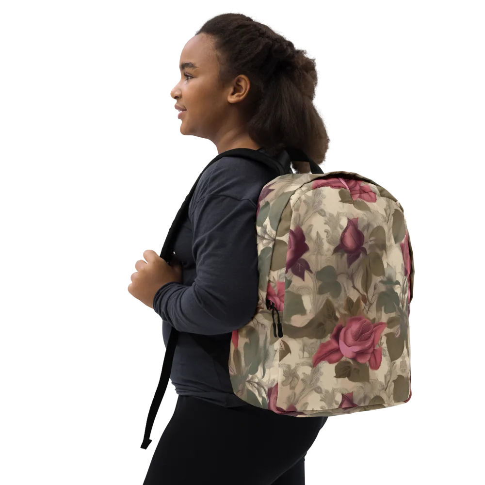 Rosewood Reverie on Minimalist Backpack — Right Front