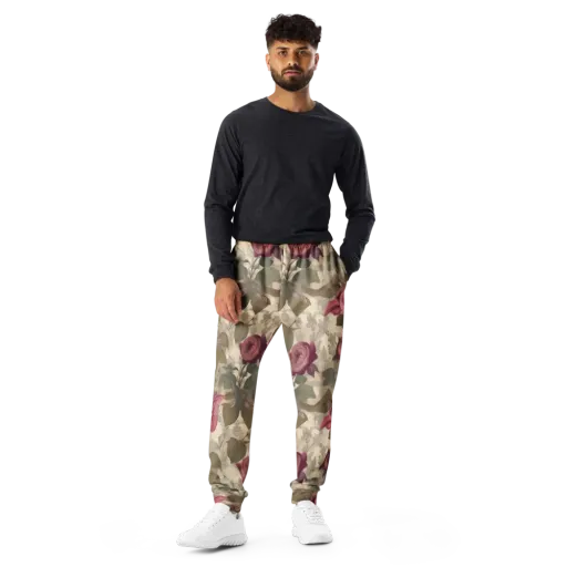 Rosewood Reverie on a Men's Joggers