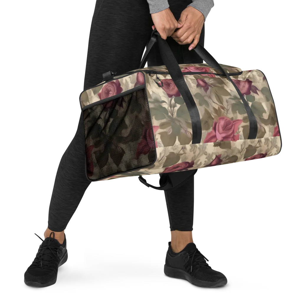 Rosewood Reverie on Duffle Bag — Right Front