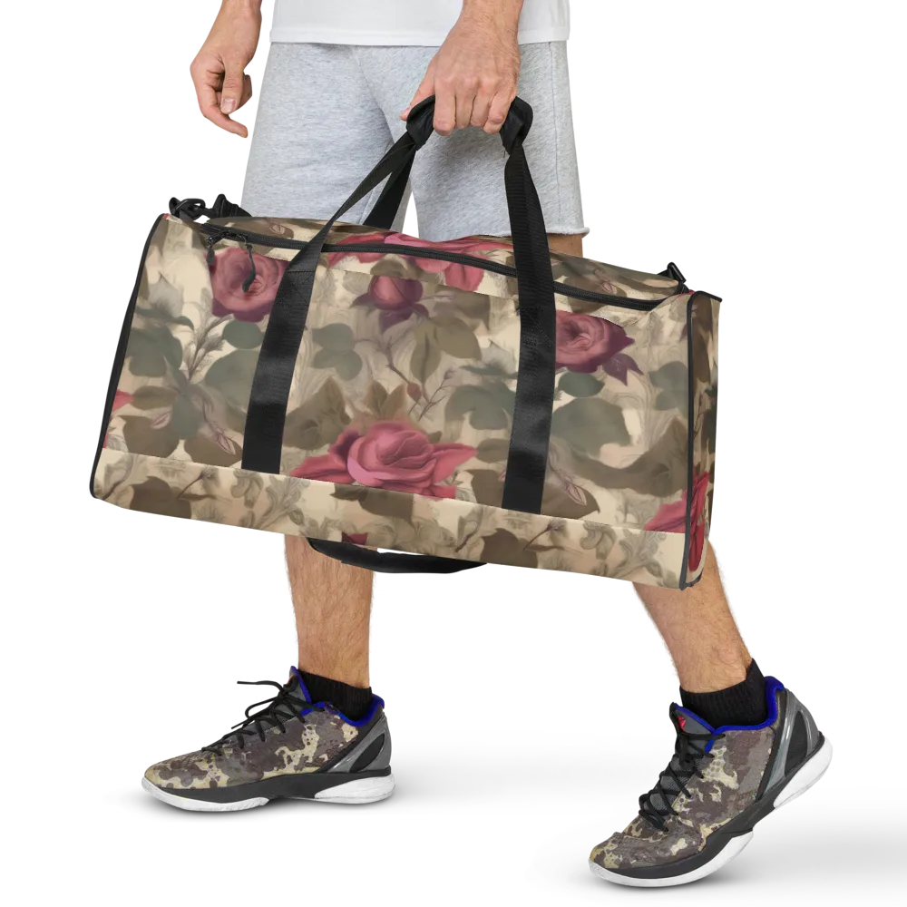 Rosewood Reverie on Duffle Bag — Front