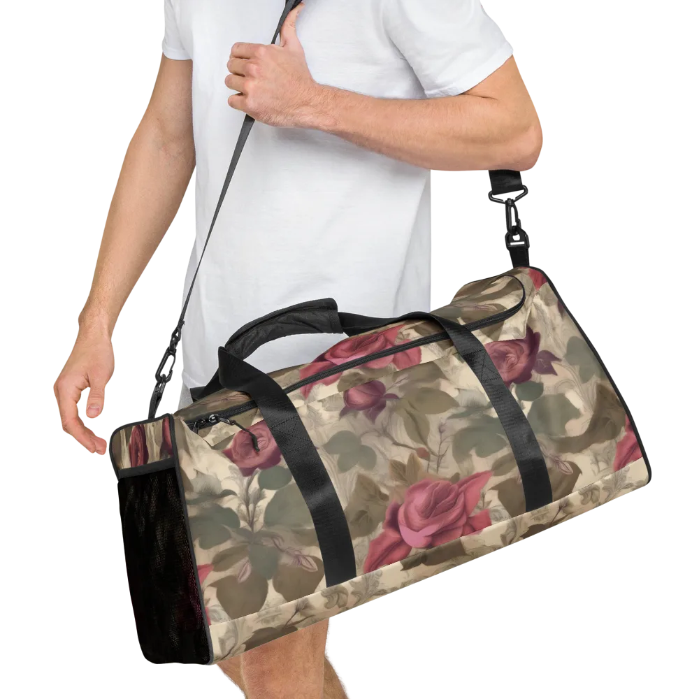 Rosewood Reverie on Duffle Bag — Right Front