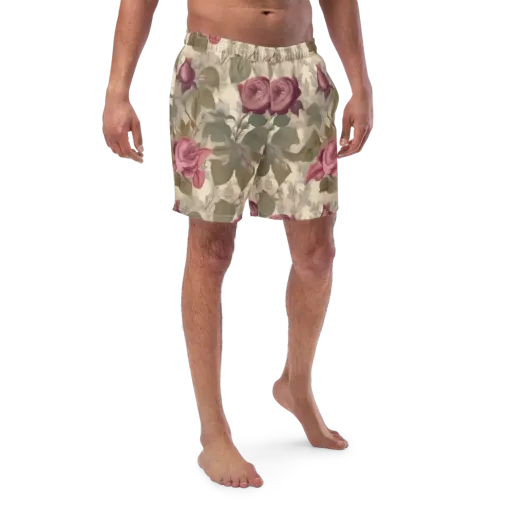 Rosewood Reverie on a Swim Trunks