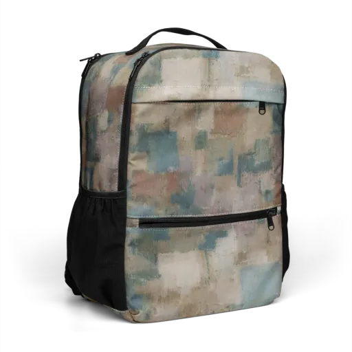 Muted Mosaic on a Utility Backpack