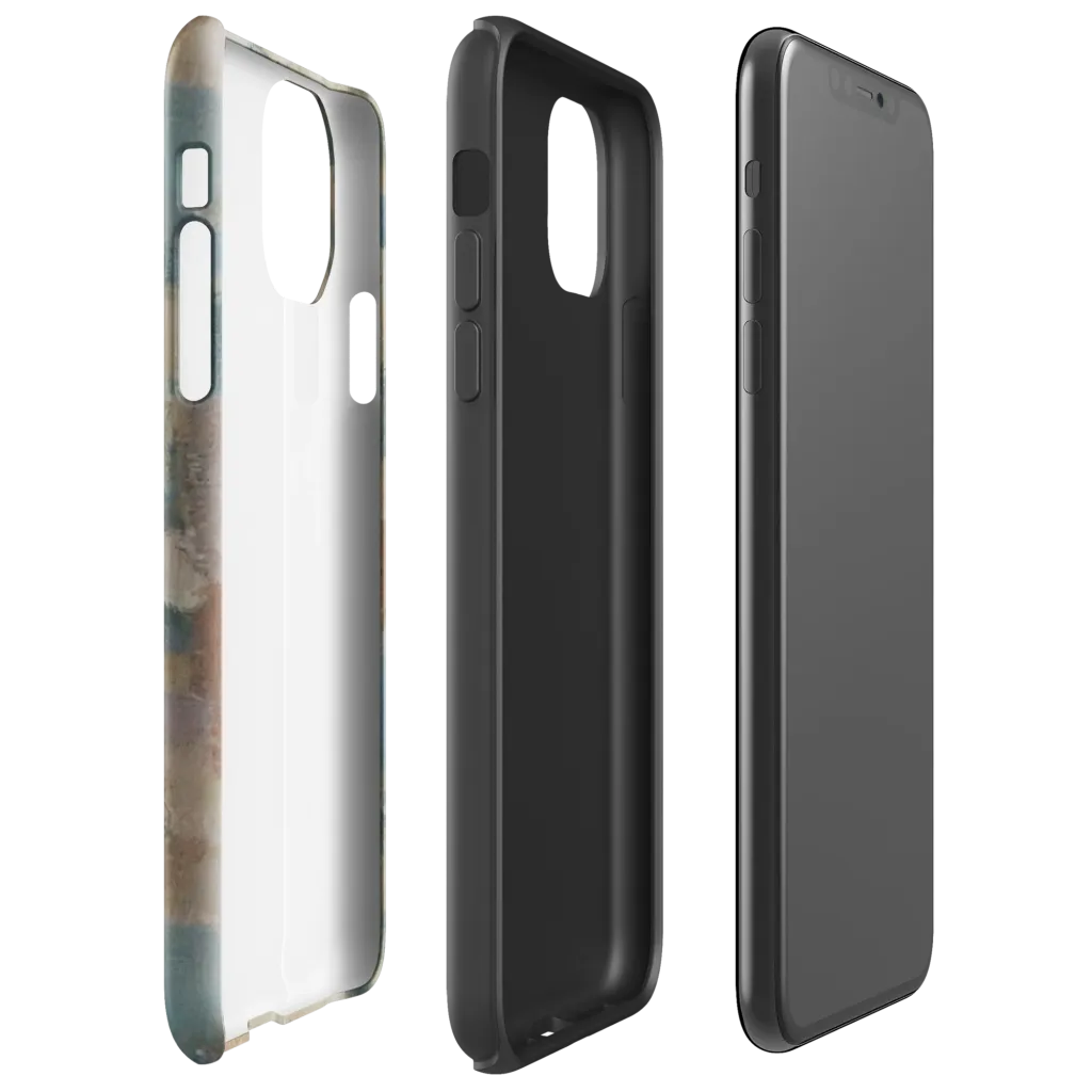 Muted Mosaic on Tough Case for iPhone® — Right