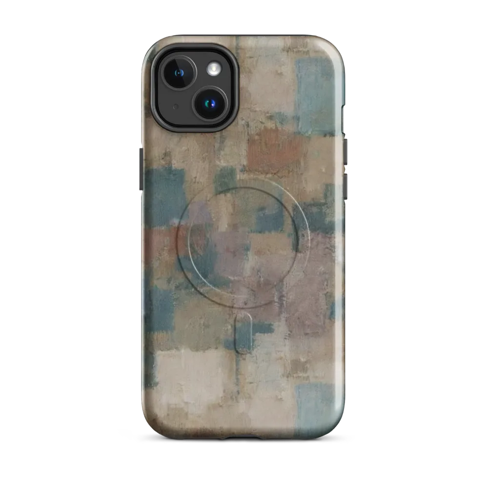 Muted Mosaic on MagSafe Tough Case for iPhone® — Front