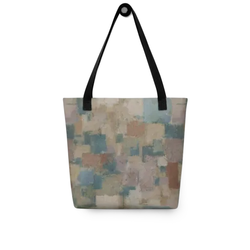 Muted Mosaic on a Tote Bag