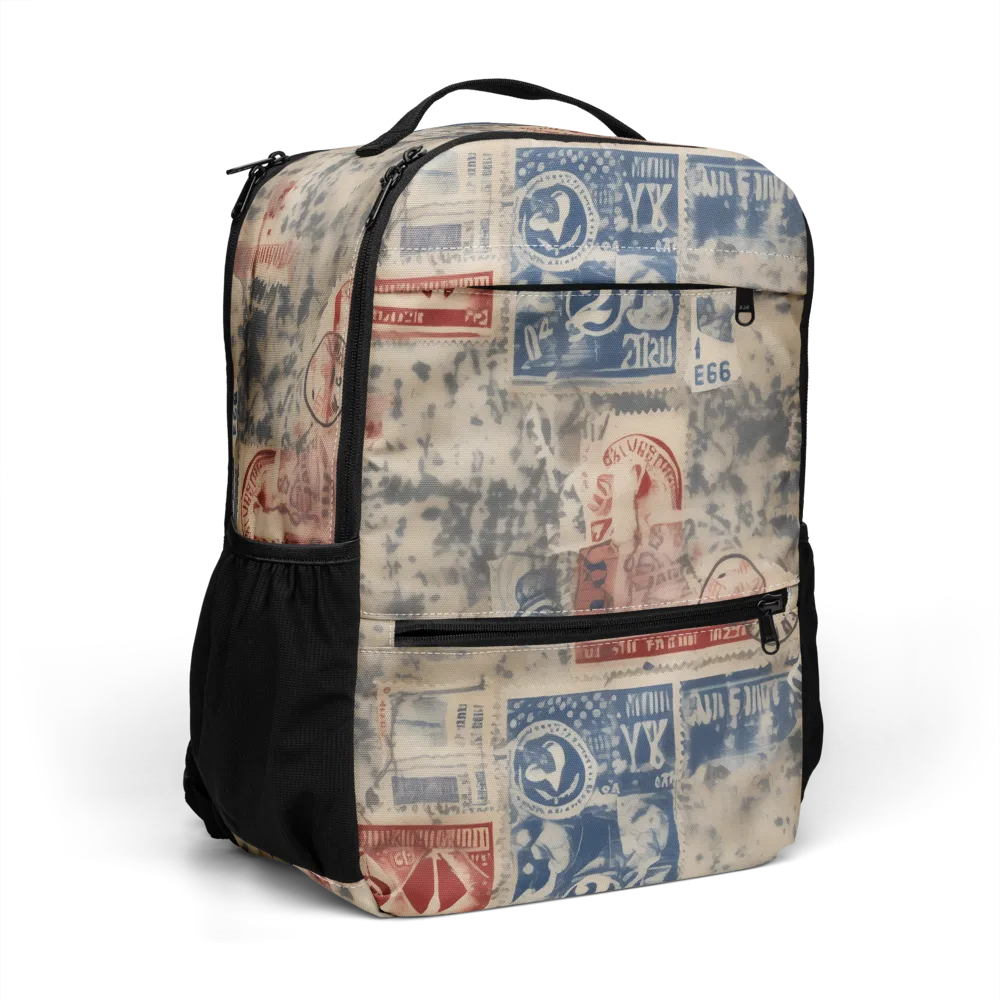Stampede Blue on Utility Backpack — Right Front
