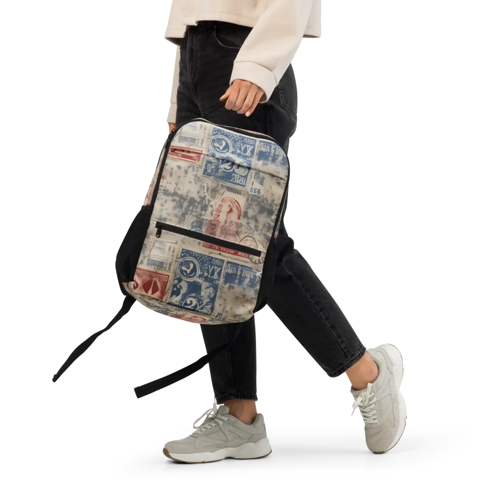 Stampede Blue on Utility Backpack — Front