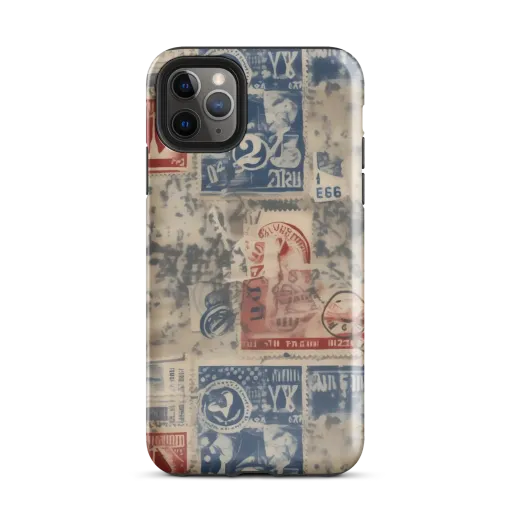 Stampede Blue on a Tough Case for iPhone®