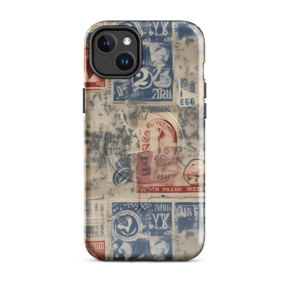 Stampede Blue on MagSafe Tough Case for iPhone® — Front