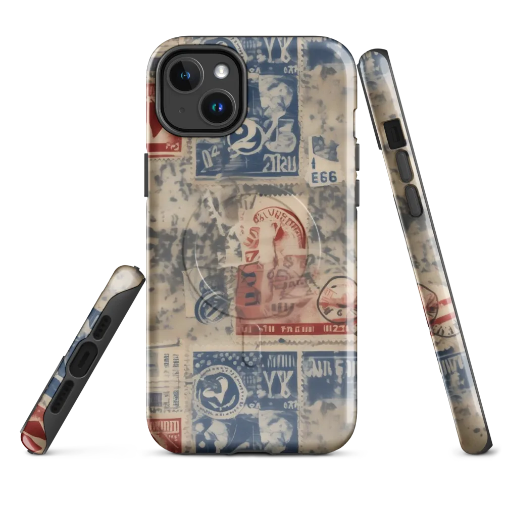 Stampede Blue on MagSafe Tough Case for iPhone® — Front