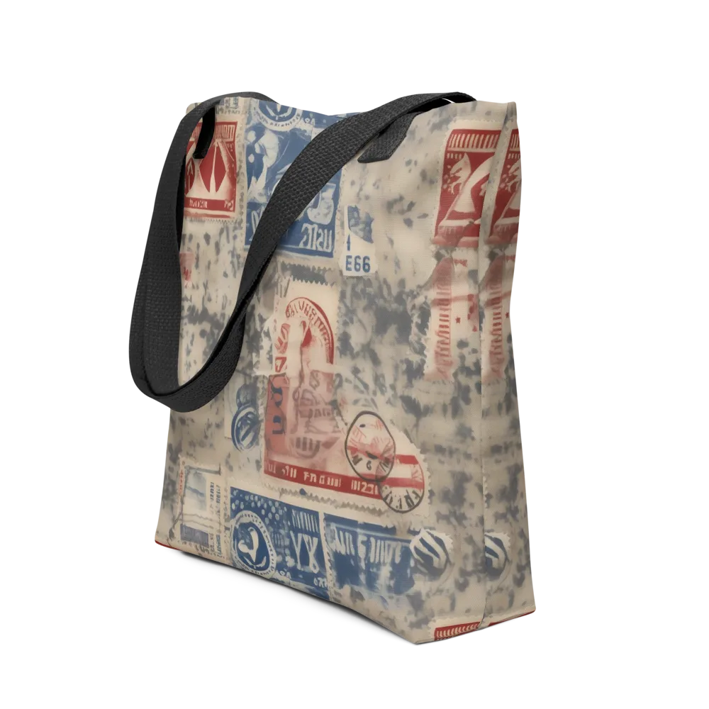 Stampede Blue on Tote Bag — Front