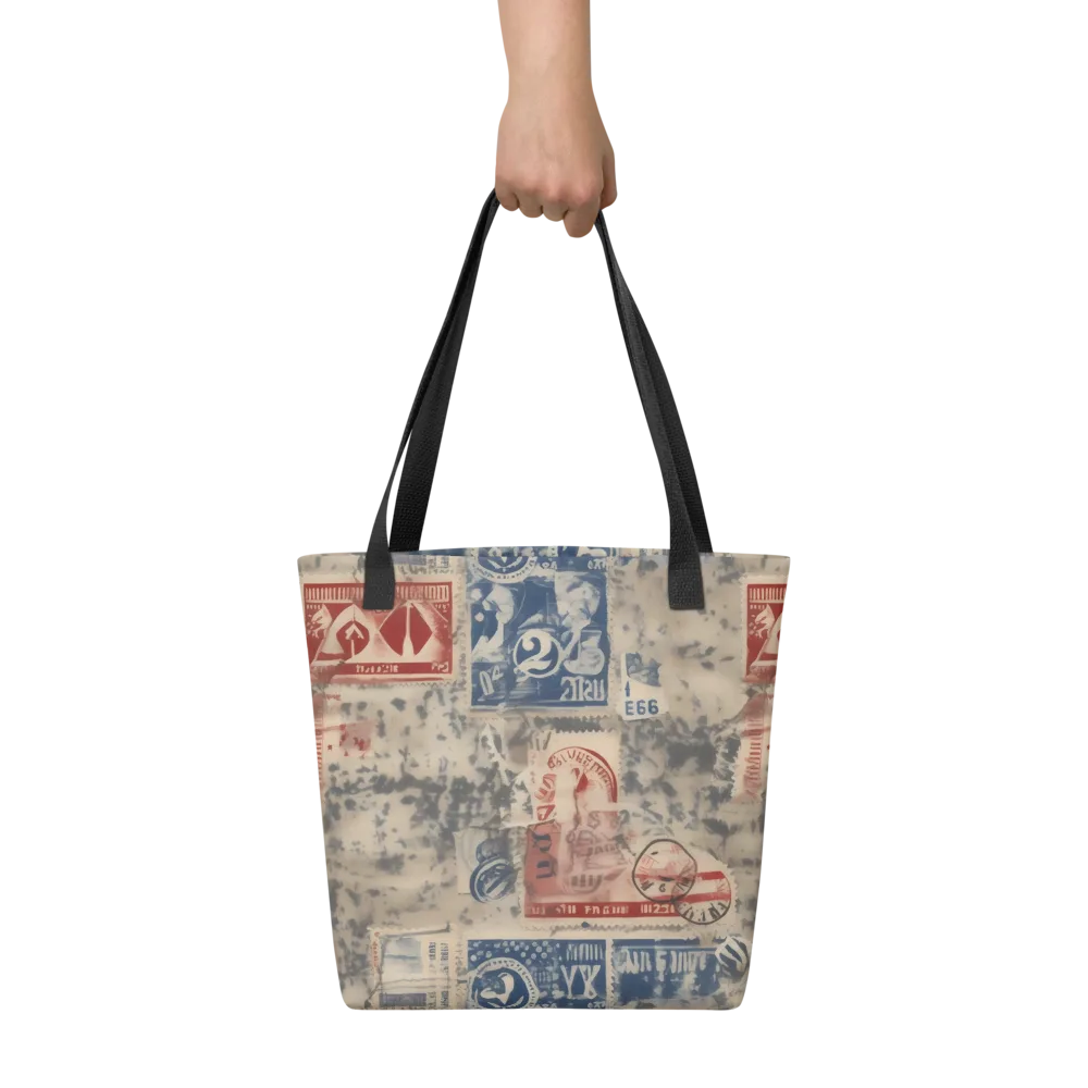 Stampede Blue on Tote Bag — Front