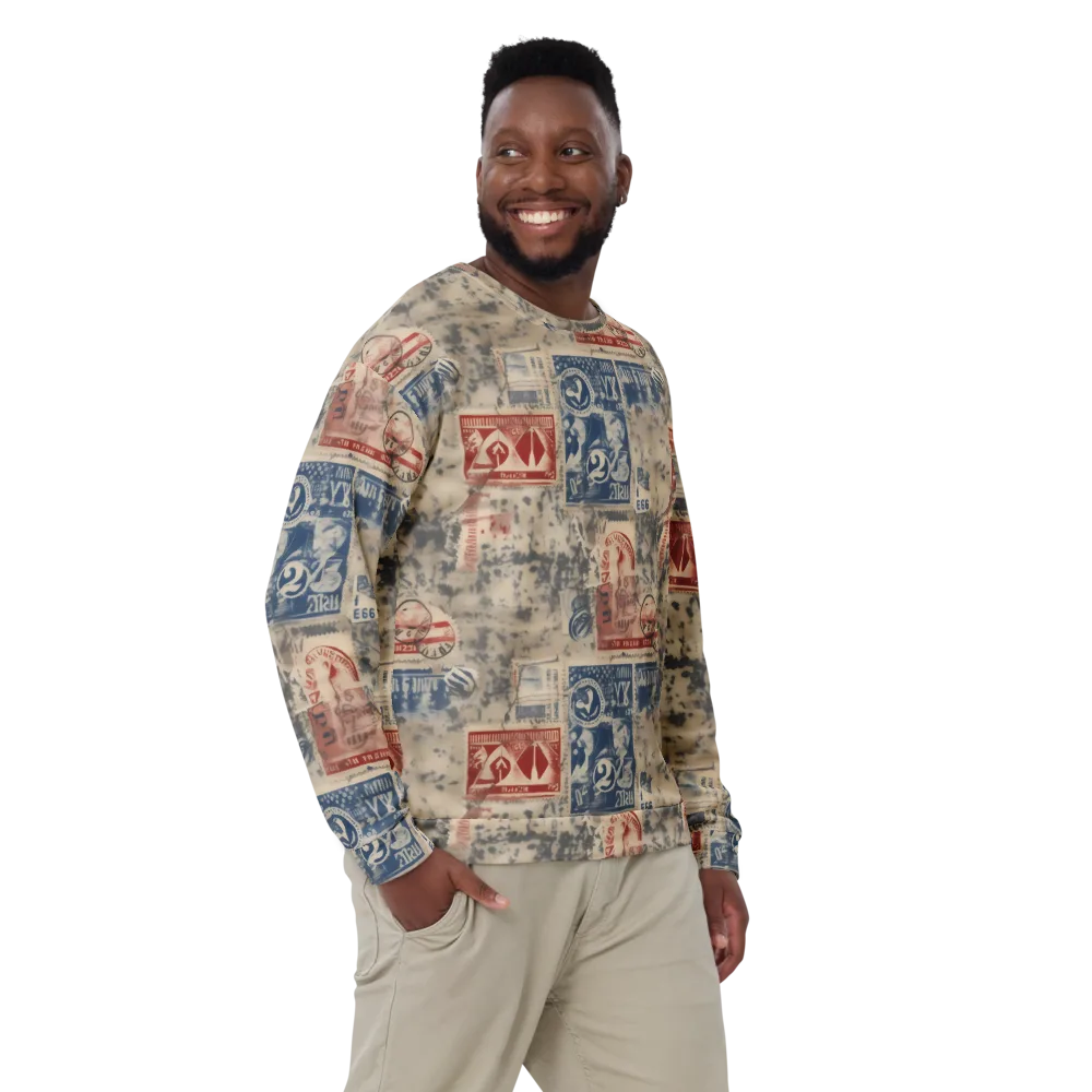 Stampede Blue on Sweatshirt — Front