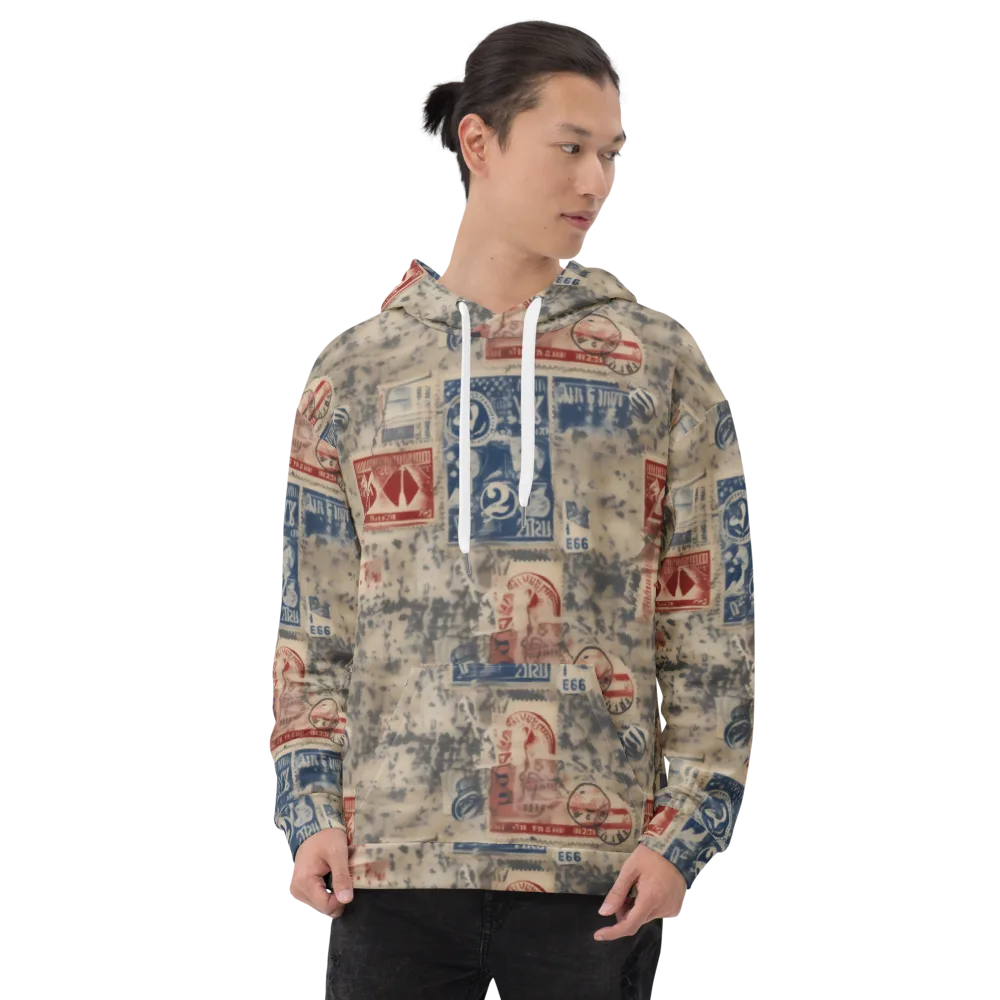 Stampede Blue on Hoodie — Front