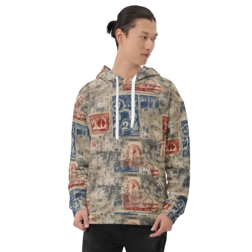 Stampede Blue on a Hoodie