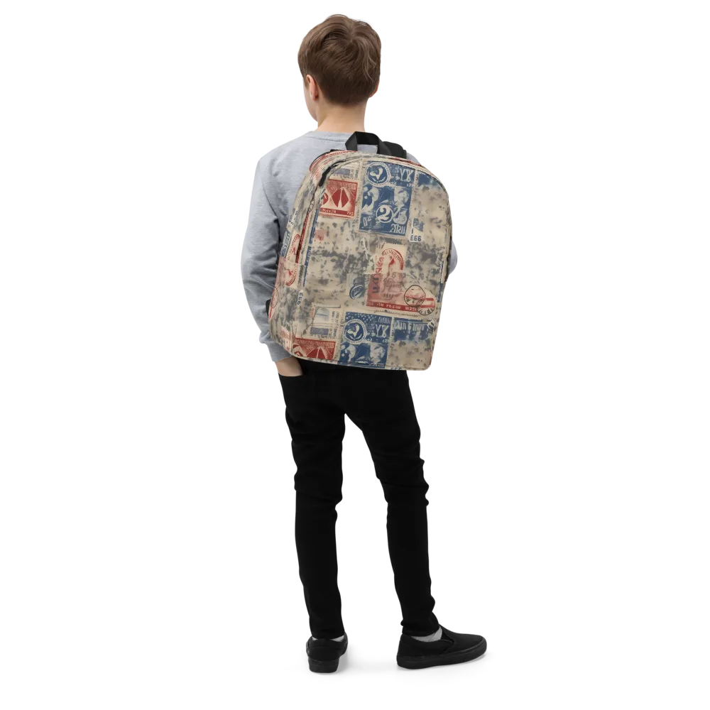 Stampede Blue on Minimalist Backpack — Right Front