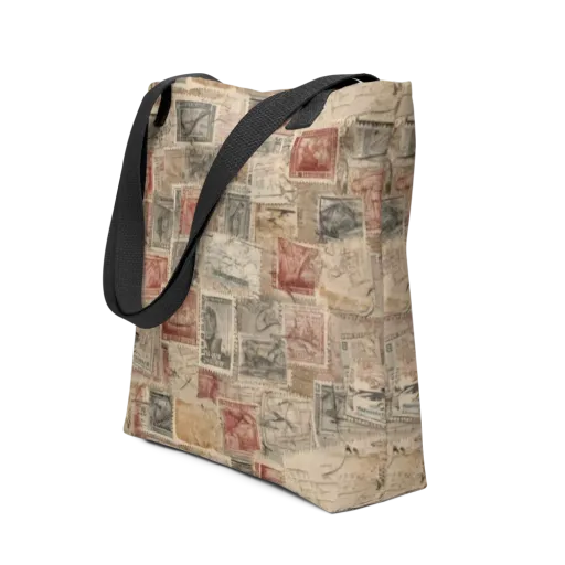 Archive in Red on a Tote Bag
