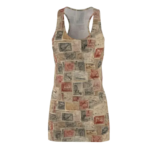 Archive in Red on a Racerback Dress