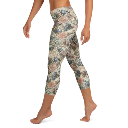 Postmark Pastime on a Capri Leggings