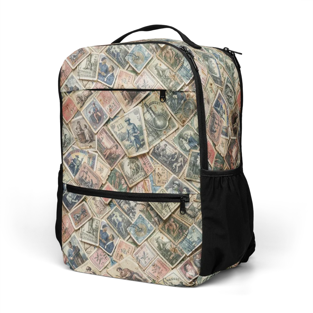 Postmark Pastime on Utility Backpack — Left Front