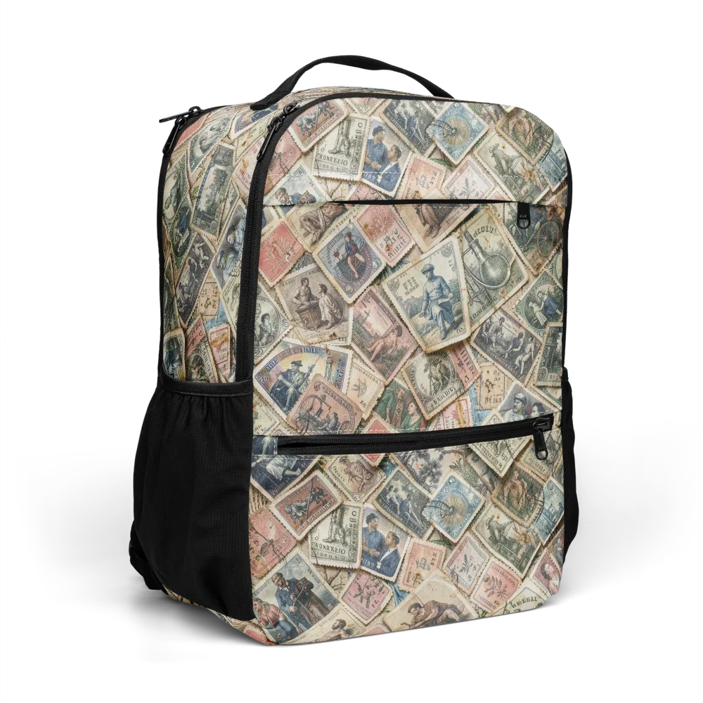 Postmark Pastime on Utility Backpack — Right Front